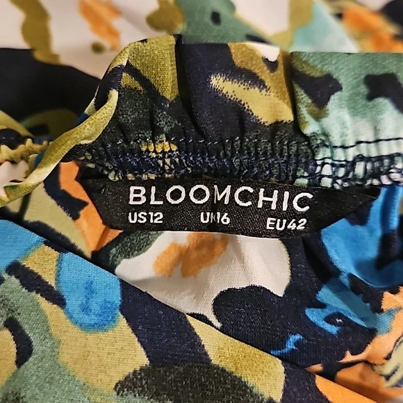 Bloomchic Dress size 12 Floral Tiered Dress - Picture 5 of 15